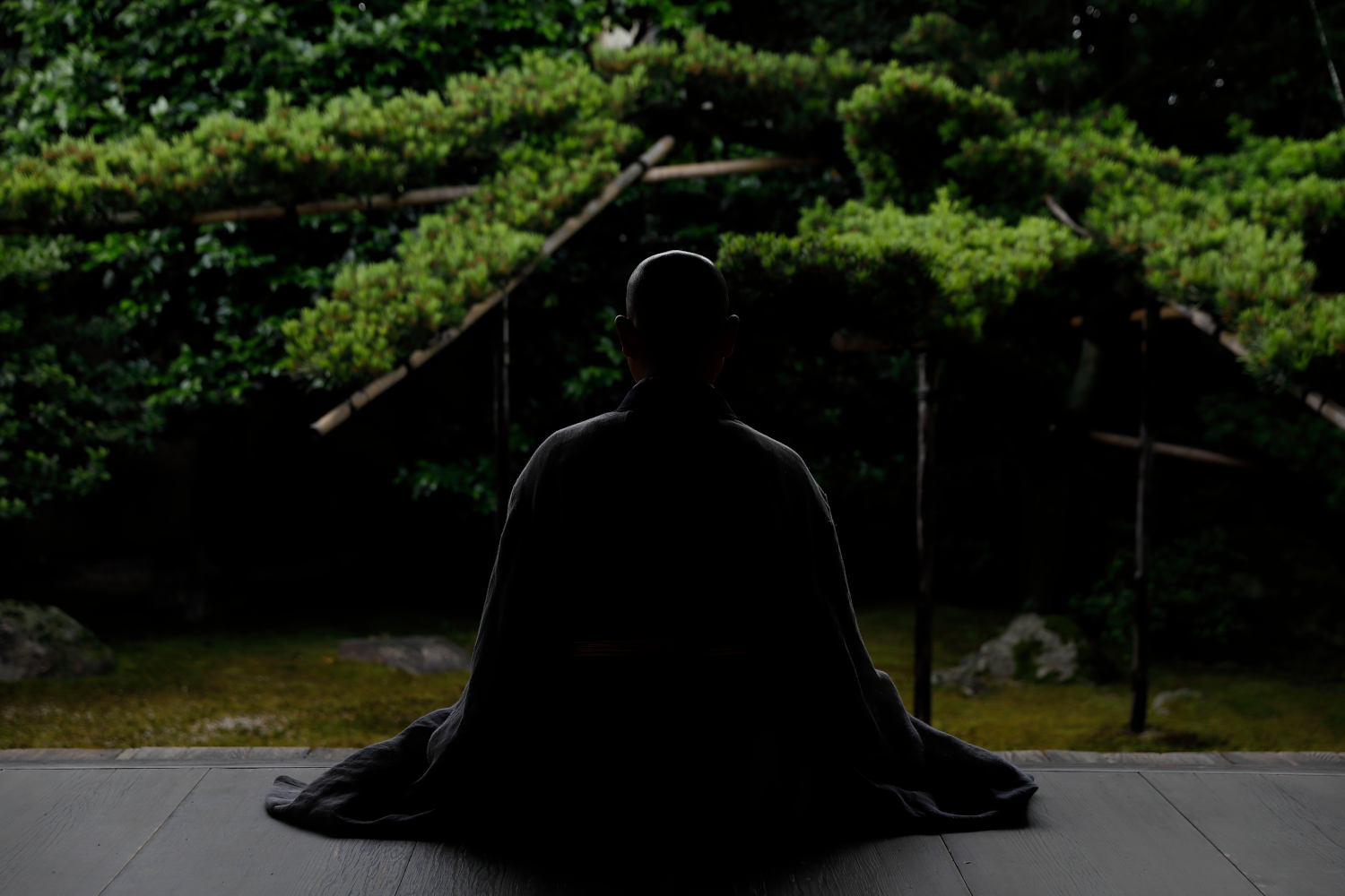 Meditation program at Kyoto Zen temple